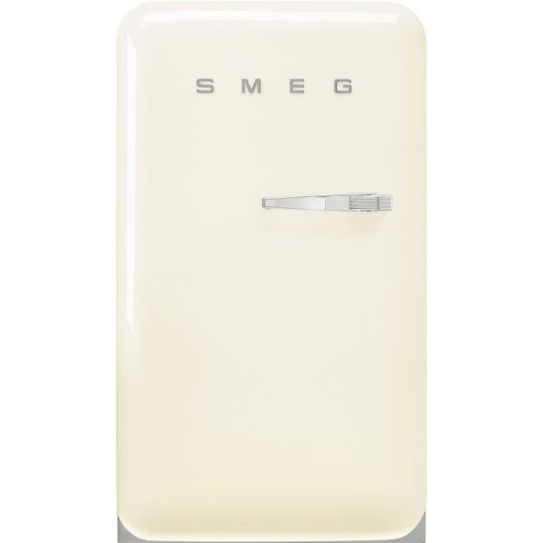 Smeg FAB10LCR6 55cm 50s Style Fridge Freezer Minibar Left Hand Hinge In Cream_main