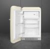 Smeg FAB10LCR6 55cm 50s Style Fridge Freezer Minibar Left Hand Hinge In Cream_inside