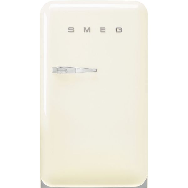 Smeg FAB10RCR6 55cm 50s Style Fridge Freezer Minibar Right Hand Hinge In Cream_main