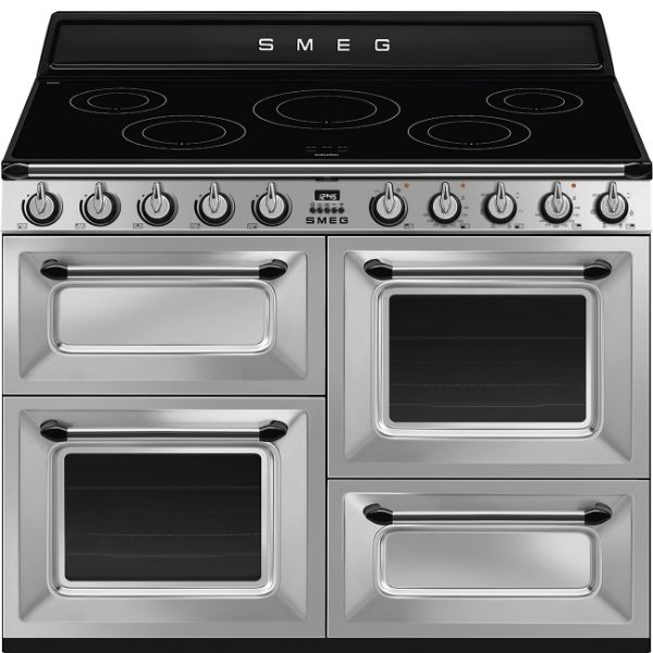 Smeg TR4110IX2 110cm Victoria Stainless Steel Four Cavity Traditional Cooker main
