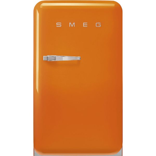 Smeg FAB10ROR6 55cm 50s Style Fridge Freezer Minibar Right Hand Hinge In Orange_main