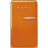 Smeg FAB10LOR6 55cm 50s Style Fridge Freezer Minibar Left Hand Hinge In Orange_main