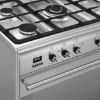 Smeg SUK92MX9-1 90cm Concert Dual Fuel Range Cooker Stainless Steel knobs