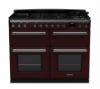 Rangemaster 15251 Estel Deluxe 110 Dual Fuel Range Cooker in Bordeaux with Chrome Trim - ESDLB110DFPBOR/CM1_main