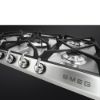 Smeg SR975XGH 69cm Victoria Gas Hob Stainless Steel main 4