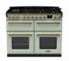 Rangemaster 18150 Estel Deluxe 110 Dual Fuel Range Cooker in Mint with Antique Brass trim - ESDLB110DFPMNT/AB1_main