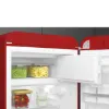 Smeg FAB10RRD6 55cm 50s Style Fridge Freezer Minibar Right Hand Hinge In Red_top