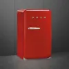 Smeg FAB10RRD6 55cm 50s Style Fridge Freezer Minibar Right Hand Hinge In Red_side