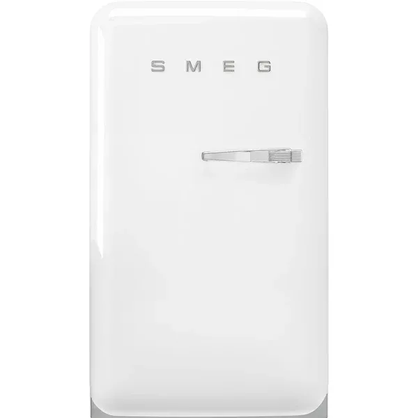 Smeg FAB10LWH6 55cm 50s Style Fridge Freezer Minibar Left Hand Hinge In White_main
