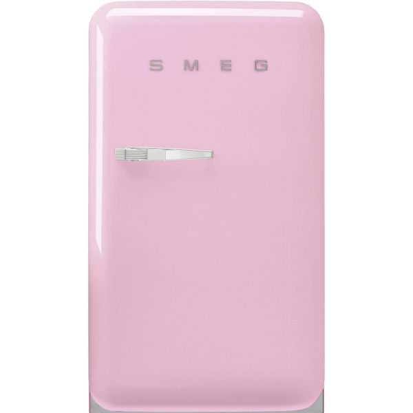 Smeg FAB10RPK6 55cm 50s Style Fridge Freezer Minibar Right Hand Hinge In Pink_main
