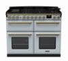 Rangemaster 18148 Estel Deluxe 110 Dual Fuel Range Cooker in Misty Blue with Antique Brass Trim - ESDLB110DFPMSB/AB1_main