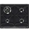 Smeg SR964NGH 60cm Victoria Gas Hob Black main