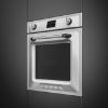 Smeg SOP6902S2PX 60cm Victoria Pyrolytic SteamOne Single Oven Stainless Steel integrated