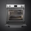 Smeg SOP6902S2PX 60cm Victoria Pyrolytic SteamOne Single Oven Stainless Steel open