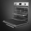 Smeg SOP6902S2PX 60cm Victoria Pyrolytic SteamOne Single Oven Stainless Steel inside