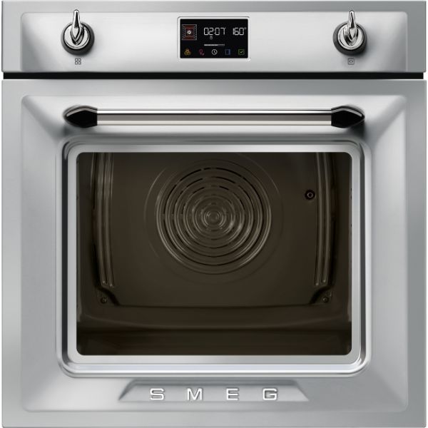 Smeg SOP6902S2PX 60cm Victoria Pyrolytic SteamOne Single Oven Stainless Steel main