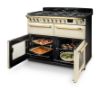 Rangemaster 15250 Estel Deluxe 110 Dual Fuel Range Cooker in Pale Cream with Chrome Trim - ESDLB110DFPPCR/CM1_ovens