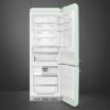 Smeg FAB38RPG6 70cm 50s Style Fridge Freezer Right Hand Hinge In Pastel Green_inside