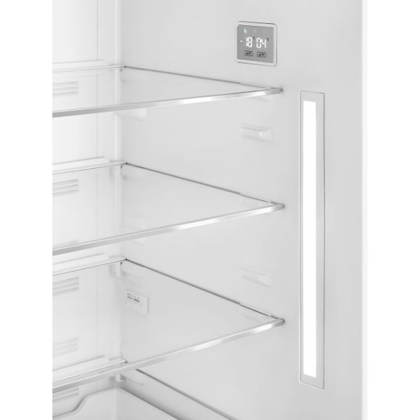 Smeg FAB38RRD6 70cm 50s Style Fridge Freezer Right Hand Hinge In Red_inside