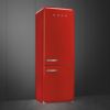 Smeg FAB38RRD6 70cm 50s Style Fridge Freezer Right Hand Hinge In Red_side