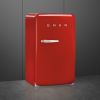 Smeg 55cm 50s Style Right Hand Hinged Home Bar Fridge In Red_side