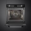 Smeg SOP6902S2PN 60cm Victoria Pyrolytic SteamOne Oven Black open