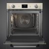 Smeg SOP6900TP 60cm Victoria Pyrolytic Single Oven Cream inside