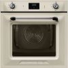 Smeg SOP6900TP 60cm Victoria Pyrolytic Single Oven Cream main
