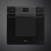 Smeg SO6102M2B3 60cm Linea SpeedwaveXL Combi Microwave Midnight Black main 2