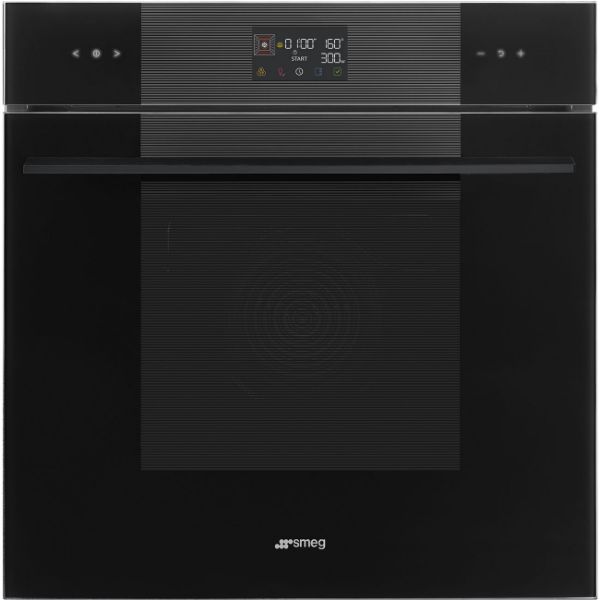 Smeg SO6102M2B3 60cm Linea SpeedwaveXL Combi Microwave Midnight Black main