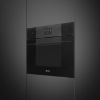 Smeg SO4102S3B3 45cm Linea Steam100 Oven Midnight Black main 2