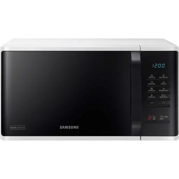 Samsung MS23K3513AW Solo Microwave Oven with Triple Distribution System - White_main