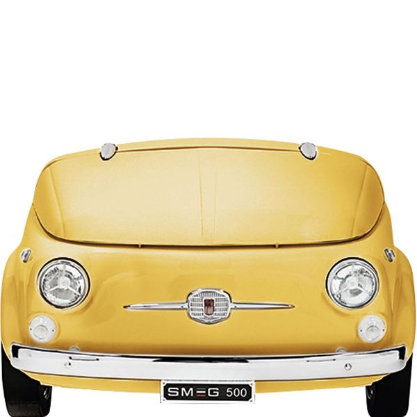 Smeg SMEG500G 50s Retro style FIAT 500 Refrigerator Yellow main