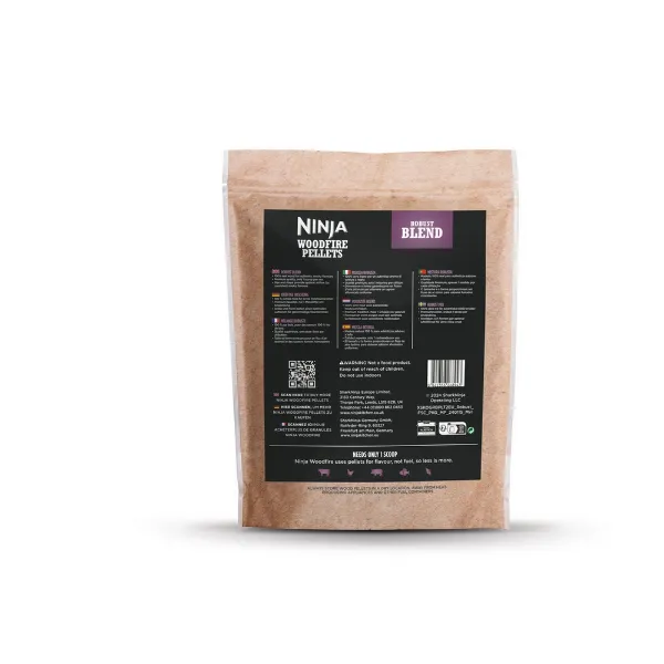 Ninja OG701UKPELKIT Woodfire Electric BBQ Grill & Smoker with Woodfire BBQ Pellets_pellets