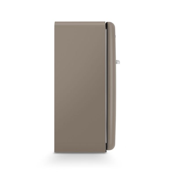 Smeg FAB28RDTP5 60cm 50s Style Fridge with Icebox Right Hand Hinge In Taupe_side
