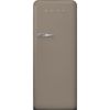 Smeg FAB28RDTP5 60cm 50s Style Fridge with Icebox Right Hand Hinge In Taupe_main