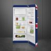Smeg FAB28RDUJ5  60cm 50s Style Fridge with Icebox Right Hand Hinge In Union_open
