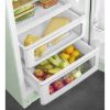 Smeg FAB28RPG5UK 60cm 50s Style Fridge with Icebox Right Hand Hinge In Pastel Green_insidebottom