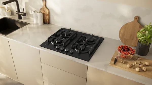 Neff T26PIP4S0 59cm Gas Hob - Black_main