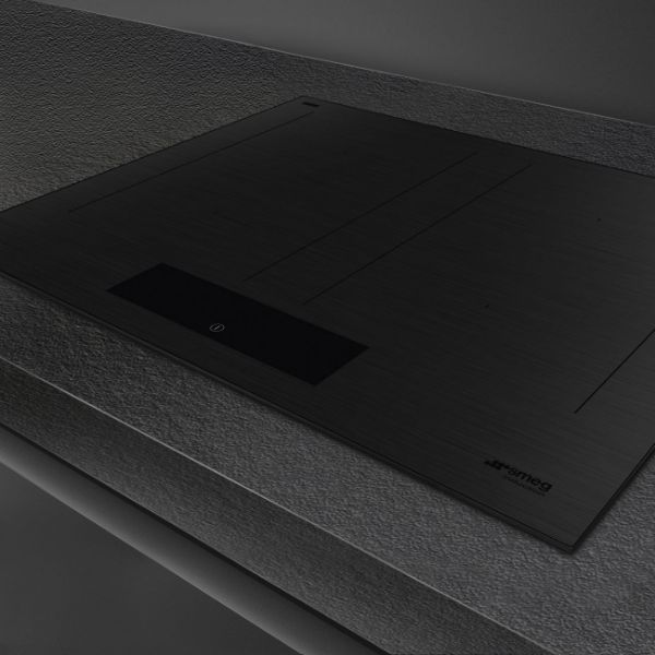 Smeg SIM3644MB 60cm Induction Auto-Vent 2.0 Hob Matte Black controls
