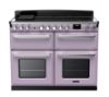 Rangemaster 17881 Deluxe 110 Induction Range Cooker in Heather with Chrome Trim - ESDLB110EIPHTH/CM1_main