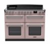 Rangemaster 15305 Estel Deluxe 110 Induction Range Cooker in Pale Pink with Chrome Trim - ESDLB110EIPPPK/CM1_main