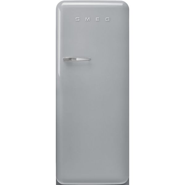 Smeg FAB28RSV5UK 60cm 50s Style Fridge with Icebox Right Hand Hinged In Silver_main