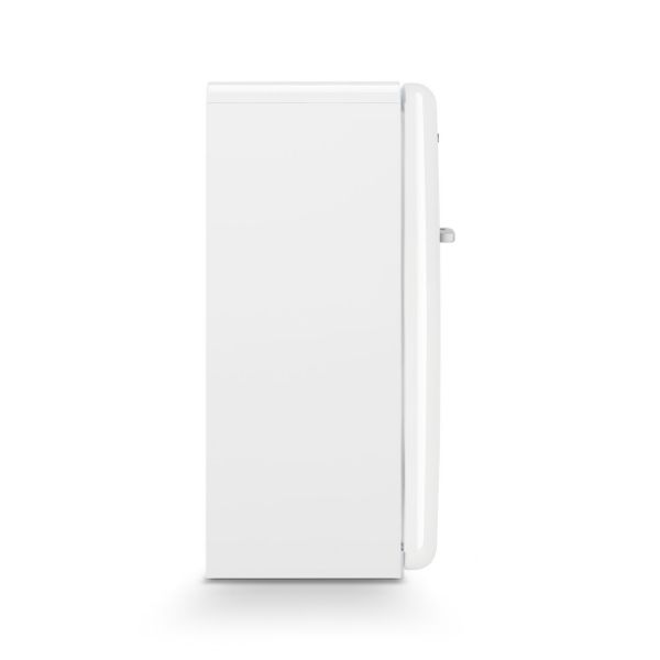 Smeg FAB28RWH5UK 60cm 50s Style Fridge with Icebox Right Hand Hinge In White_side