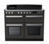 Rangemaster 15300 Estel Deluxe 110 Induction Range Cooker in Slate with Chrome Trim - ESDLB110EIPSLT/CM1_main