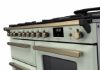 Rangemaster 18108 Estel Deluxe 110 Dual Fuel Range Cooker with Proving Drawer in Mint with Antique Brass Trim - ESDLO110DFPMNT/AB1_controls
