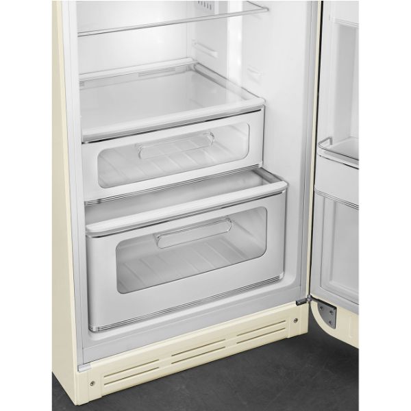 Smeg FAB30RCR5UK 60cm 50s Style Fridge Freezer Right Hand Hinge In Cream_bottom