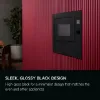 AEG OB6GM261UB 6000 Integrated Microwave with Grill_sleek glossy black design