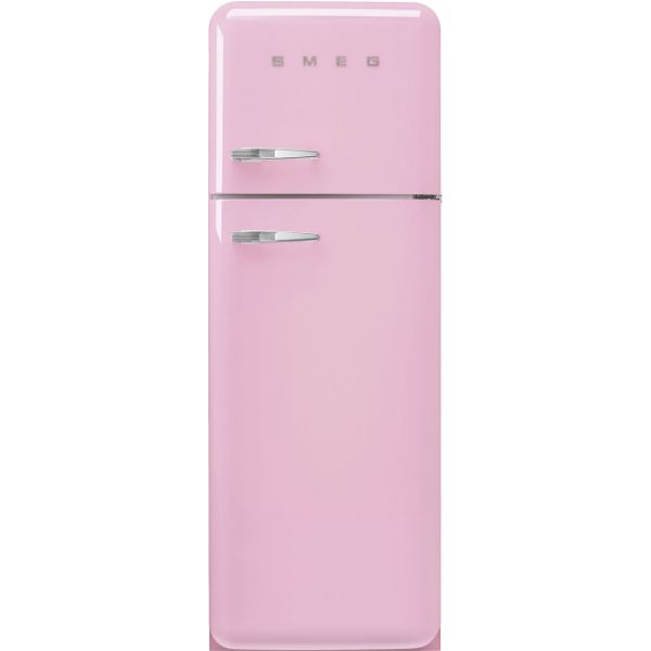 Smeg FAB30RPK5 60cm 50s Style Fridge Freezer Right Hand Hinge In Pink_main