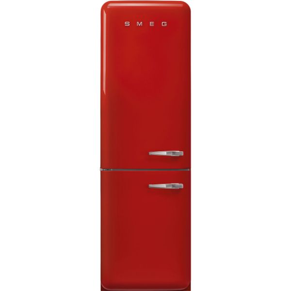 Smeg FAB32LRD5UK 60cm 50s Style Fridge Freezer Left Hand Hinge In Red_main